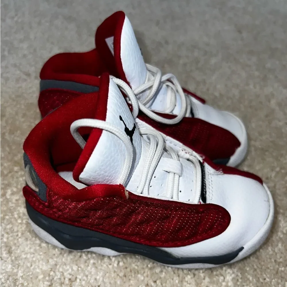 JORDAN 13 RETRO GYM RED FLINT GREY 8C